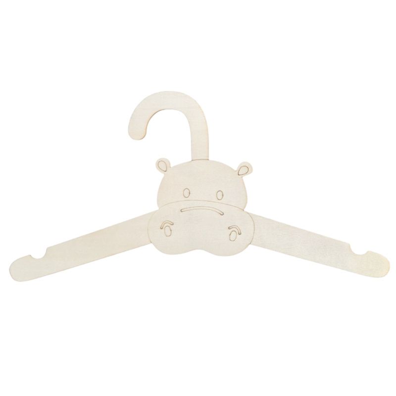 Baby Clothing Hanging Rack - ABJI-20PCS 귀여운 나무 옷걸이 벽걸이 코트