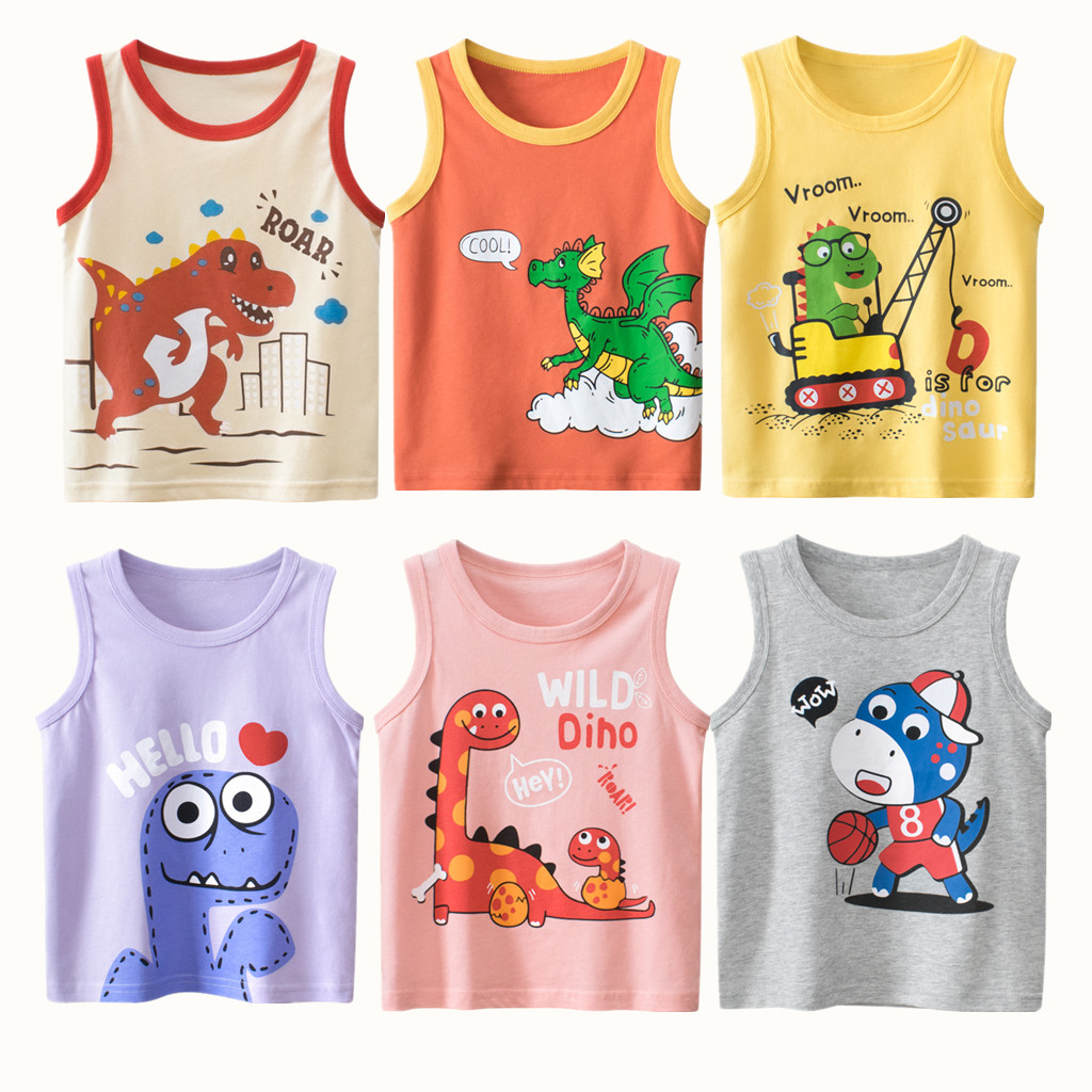 Baby Clothing Dividers - 2023 여름 여아용 어린이 조끼, 100%