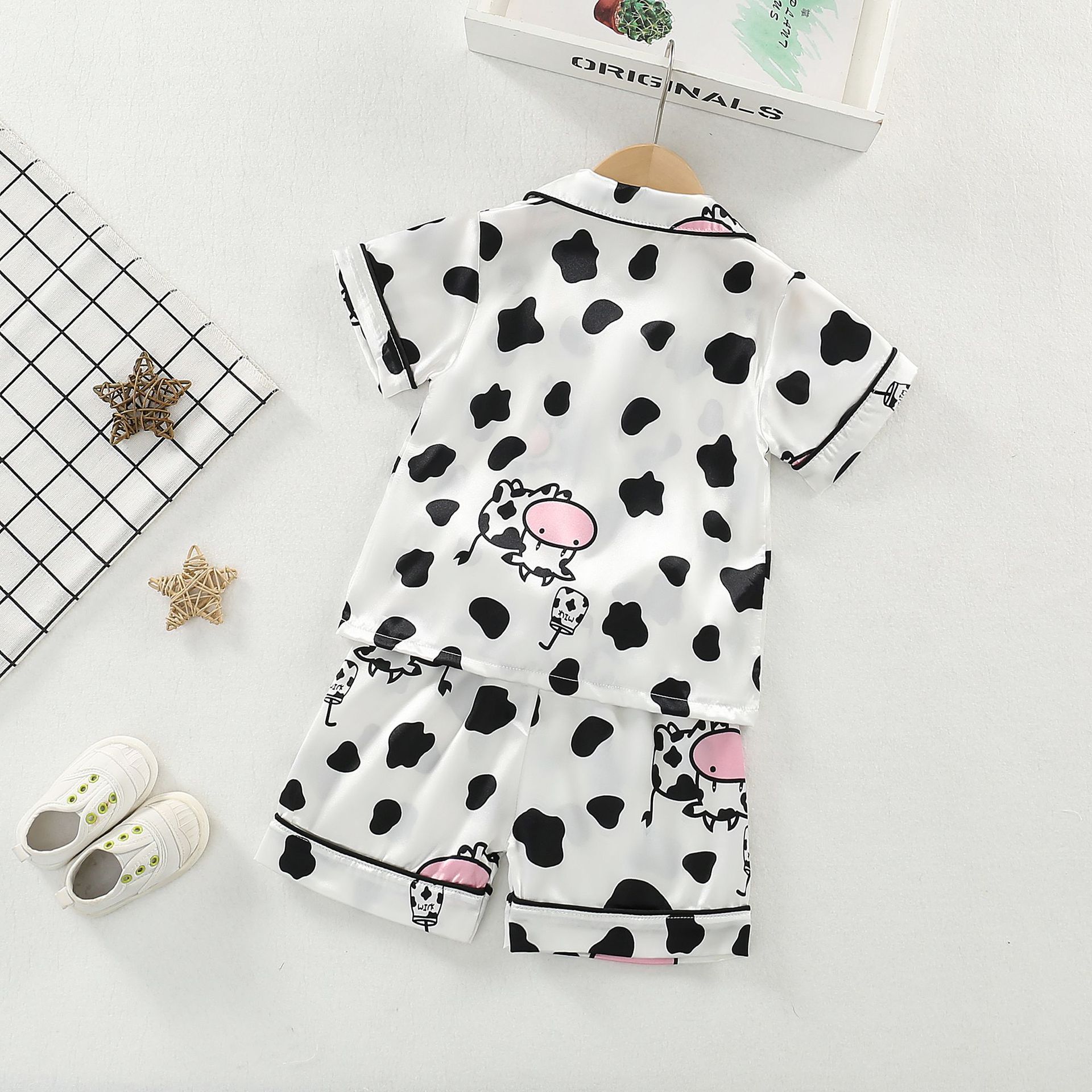 어린이용 여름용 남아/여아 반팔 새틴 곰돌이 티셔츠 + - Baby Clothing Dividers 리뷰 및 가격