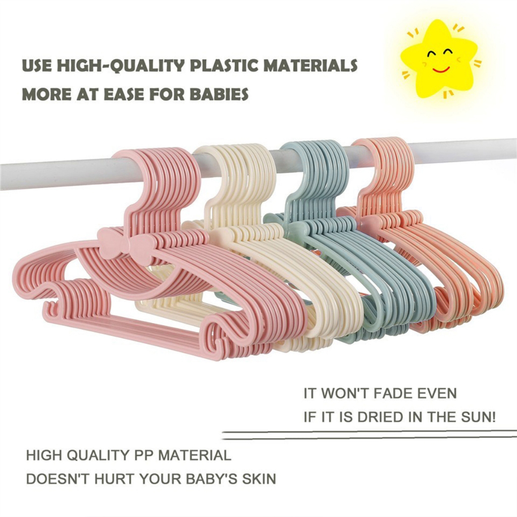 12PCS 아기 어린이 옷 걸이 세트 내구성 미끄럼 방 - Baby Clothing Hanging Rack 리뷰 및 가격