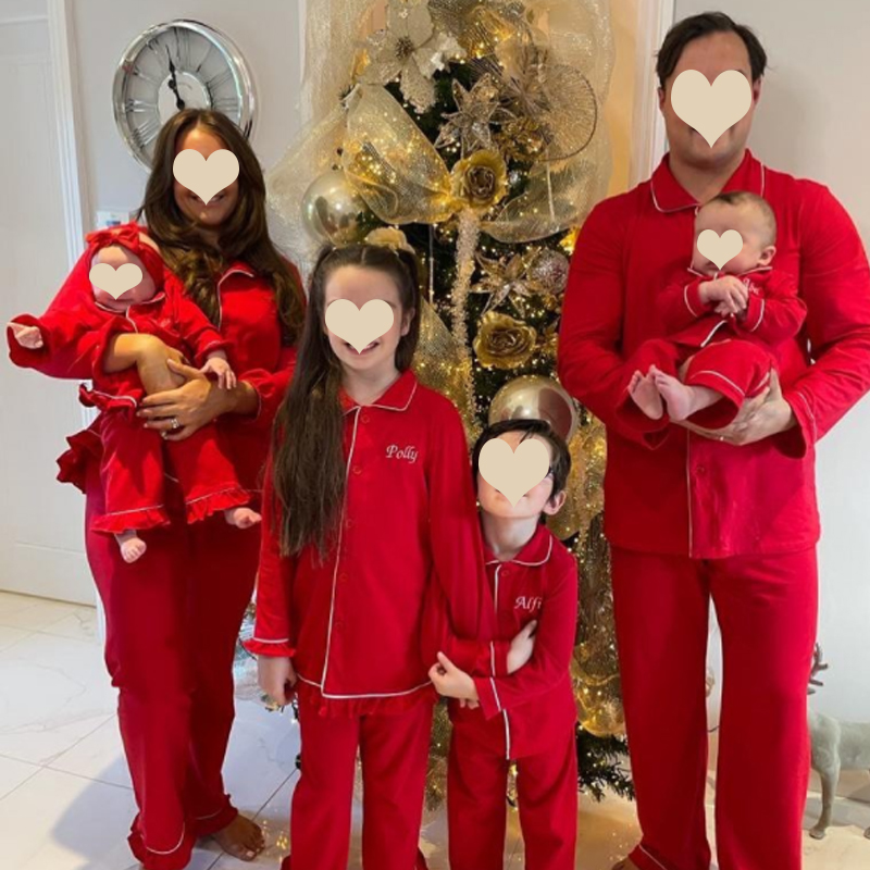 플란넬 어린이 파자마, 가족 매칭 프릴 파자마 세트,  - Baby Clothing Dividers 리뷰 및 가격