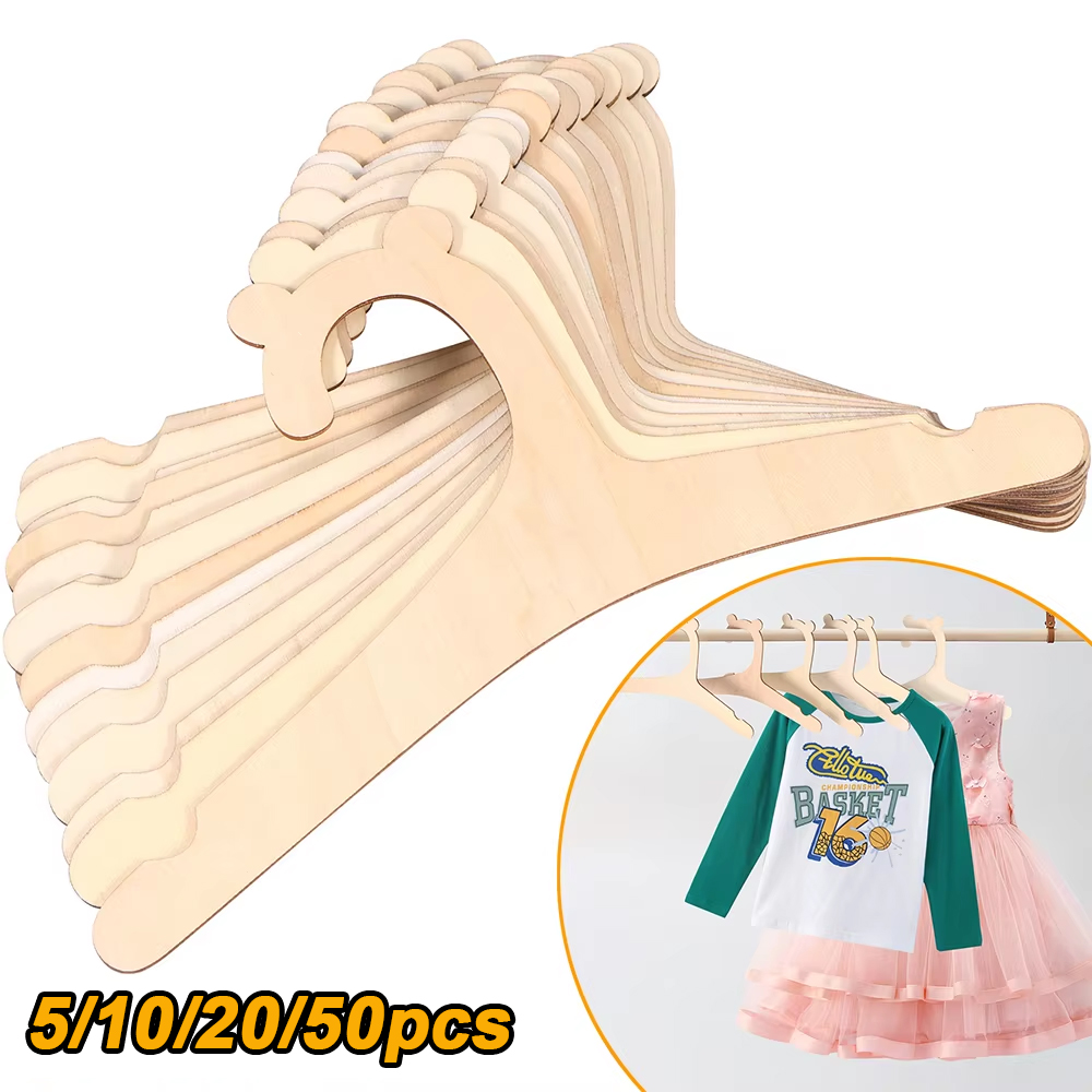 5/10/20/50pcs 아기 옷 랙 귀여운 곰 나무  - Baby Clothing Hanging Rack 리뷰 및 가격