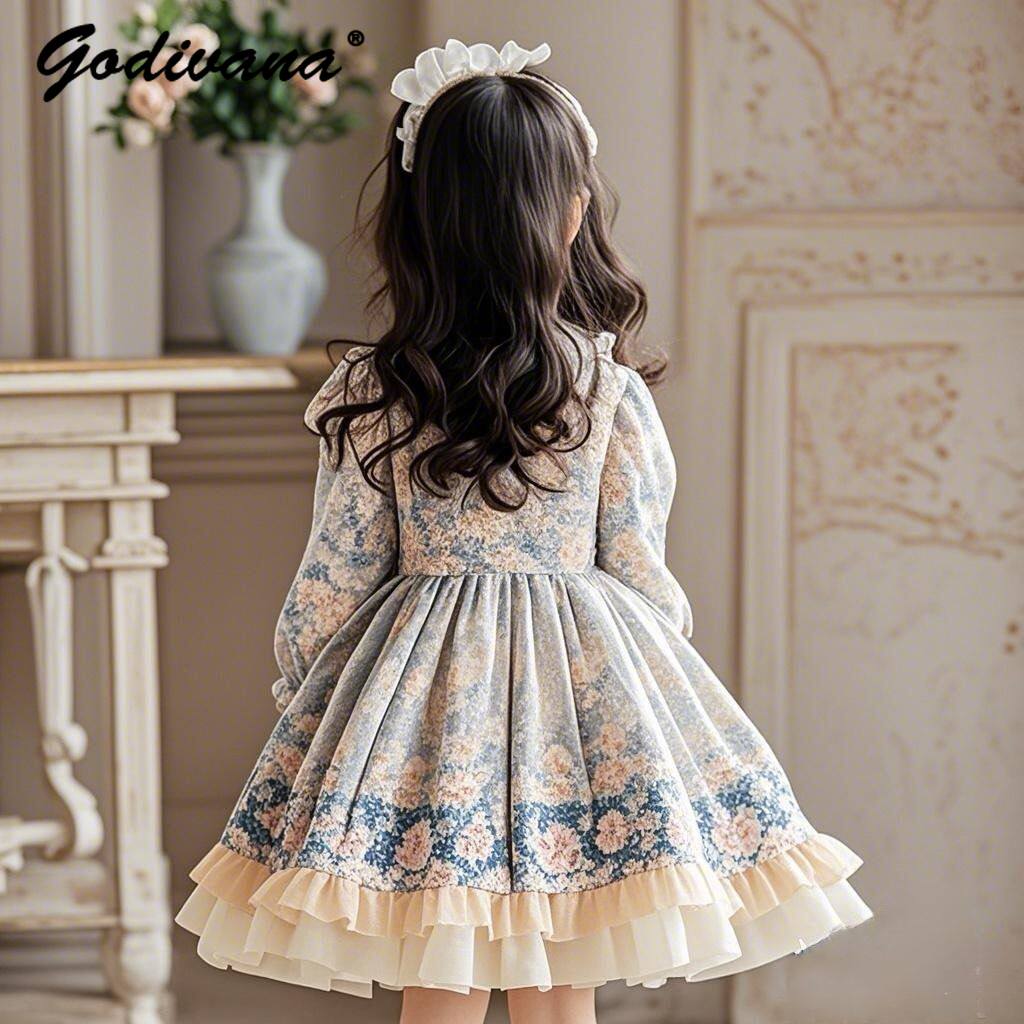달콤한 아기 소녀들을 위한 새로운 봄 가을 공주 로리타 - Baby Clothing Dresser 리뷰 및 가격